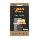 Folie sticla PanzerGlass Ultra-Wide Fit, Antibacterial si Tempered, compatibila cu iPhone 14 Pro, Transparent 7 - lerato.ro