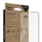 Folie sticla PanzerGlass Ultra-Wide Fit, Antibacterial si Tempered, compatibila cu iPhone 13 / 13 Pro / 14, Transparent 6 - lerato.ro