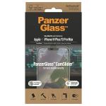 Folie sticla PanzerGlass Ultra-Wide Fit, Antibacterial si Tempered, Sistem Montare si CamSlider, compatibila cu iPhone 14 Plus / 13 Pro Max, Transparent 4 - lerato.ro
