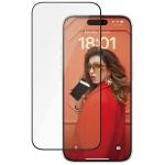Folie sticla ceramica PanzerGlass, Sistem Montare, compatibila cu iPhone 15 Pro, Transparent 2 - lerato.ro