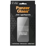 Folie sticla ceramica PanzerGlass, Sistem Montare, compatibila cu iPhone 15 Pro, Transparent 5 - lerato.ro