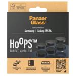 Folie sticla camera foto PanzerGlass Hoops compatibila cu Samsung Galaxy A55 5G, Negru 5 - lerato.ro
