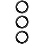 Folie sticla camera foto PanzerGlass Hoops compatibila cu Samsung Galaxy  S24 / S23 / S23 Plus, Negru 4 - lerato.ro