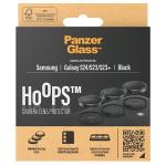 Folie sticla camera foto PanzerGlass Hoops compatibila cu Samsung Galaxy  S24 / S23 / S23 Plus, Negru 5 - lerato.ro