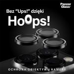 Folie sticla camera foto PanzerGlass Hoops compatibila cu iPhone 15 Pro / 15 Pro Max, Negru 4 - lerato.ro