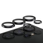 Folie sticla camera foto PanzerGlass Hoops compatibila cu Samsung Galaxy S24 Ultra, Negru 2 - lerato.ro