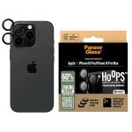 Folie sticla camera foto PanzerGlass Hoops compatibila cu iPhone 16 Pro / 16 Pro Max, Negru 3 - lerato.ro