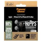 Folie sticla camera foto PanzerGlass Hoops compatibila cu iPhone 16 Pro / 16 Pro Max, Negru 5 - lerato.ro