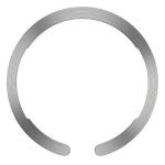 Inel MagSafe PanzerGlass Bang ON compatibil cu iPhone 12 / 13 / 14 / 15, Silver 2 - lerato.ro