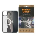 Carcasa PanzerGlass ClearCase Antibacterial compatibila cu iPhone 12 / 12 Pro, Negru / Transparent 2 - lerato.ro