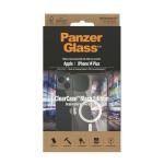 Carcasa PanzerGlass ClearCase Antibacterial compatibila cu iPhone 12 / 12 Pro, Negru / Transparent 4 - lerato.ro