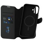 Husa Wallet 2 în 1 cu MagSafe CARE by PanzerGlass Feature Tango compatibila cu iPhone 16 Plus, Negru 2 - lerato.ro