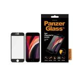 Folie sticla PanzerGlass E2E Super Plus, Tempered, compatibila cu iPhone 6 / 6s / 7 / 8 / SE 2020 / SE 2022, Negru Transparent 2 - lerato.ro