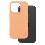 Carcasa CARE by PanzerGlass Fashion, cu MagSafe, compatibila cu iPhone 16 Pro, Peach 3 - lerato.ro