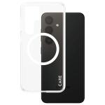 Carcasa CARE by PanzerGlass Flagship QI compatibila cu Samsung Galaxy S24, Transparent 2 - lerato.ro