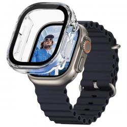 Carcasa cu protectie ecran PanzerGlass Snappie compatibila cu Apple Watch Ultra 2 49mm, Transparent