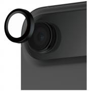 Folie sticla camera foto PanzerGlass Hoops compatibil cu iPhone 17 Air, Negru