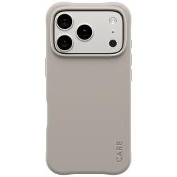 Carcasa CARE by PanzerGlass Fashionable Samba cu MagSafe compatibila cu iPhone 17 Pro, Gri