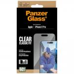 Folie sticla securizata PanzerGlass Fit, EasyAligner, compatibila cu iPhone 17 Pro, Transparent 6 - lerato.ro