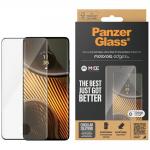 Folie sticla securizata PanzerGlass Ultra-Wide Fit compatibila cu Motorola Edge 50 Ultra, Negru 3 - lerato.ro