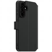 Carcasa CARE by PanzerGlass Wallet Kickstand compatibila cu Samsung Galaxy A56 5G, Negru