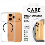 Carcasa CARE by PanzerGlass Urban Explorer Flagship cu MagSafe Negru compatibila cu iPhone 17 Pro, Transparent 4 - lerato.ro