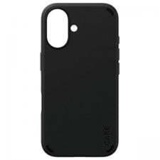 Carcasa CARE by PanzerGlass Double Defense compatibila cu iPhone 16, Negru