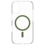 Carcasa CARE by PanzerGlass Flagship cu MagSafe Verde compatibila cu iPhone 16, Transparent 4 - lerato.ro