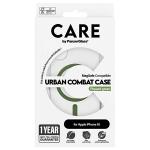 Carcasa CARE by PanzerGlass Flagship cu MagSafe Verde compatibila cu iPhone 16, Transparent 5 - lerato.ro