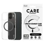 Carcasa CARE by PanzerGlass Flagship cu MagSafe Negru compatibila cu iPhone 16, Transparent 3 - lerato.ro