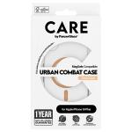 Carcasa CARE by PanzerGlass Flagship cu MagSafe Portocaliu compatibila cu iPhone 16 Plus, Transparent 5 - lerato.ro