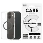 Carcasa CARE by PanzerGlass Flagship cu MagSafe Negru compatibila cu iPhone 16 Plus, Transparent 3 - lerato.ro