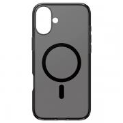 Carcasa CARE by PanzerGlass Flagship cu MagSafe compatibila cu iPhone 16 Plus, Clear Black