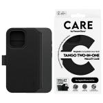 Carcasa 2in1 CARE by PanzerGlass Tango cu Wallet compatibila cu iPhone 16 Pro, Negru 4 - lerato.ro