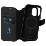 Carcasa 2in1 CARE by PanzerGlass Tango cu Wallet compatibila cu iPhone 16 Pro, Negru 3 - lerato.ro