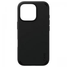 Carcasa CARE by PanzerGlass Double Defense compatibila cu iPhone 16 Pro, Negru