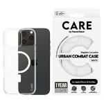 Carcasa CARE by PanzerGlass Flagship cu MagSafe Alb compatibila cu iPhone 16 Pro Max, Transparent 3 - lerato.ro