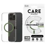 Carcasa CARE by PanzerGlass Flagship cu MagSafe Verde compatibila cu iPhone 16 Pro Max, Transparent 3 - lerato.ro
