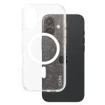 Carcasa CARE by PanzerGlass Flagship Star Lit cu MagSafe Alb compatibila cu iPhone 16, Transparent 2 - lerato.ro