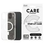 Carcasa CARE by PanzerGlass Flagship Star Lit cu MagSafe Alb compatibila cu iPhone 16 Plus, Transparent 3 - lerato.ro