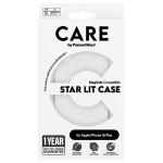 Carcasa CARE by PanzerGlass Flagship Star Lit cu MagSafe Alb compatibila cu iPhone 16 Plus, Transparent 5 - lerato.ro