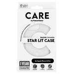 Carcasa CARE by PanzerGlass Flagship Star Lit cu MagSafe Alb compatibila cu iPhone 16 Pro, Transparent 5 - lerato.ro