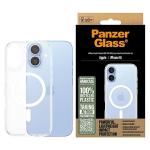 Carcasa PanzerGlass HardCase cu MagSafe compatibila cu iPhone 16, Alb / Transparent 3 - lerato.ro