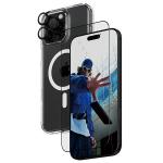 Set protectie 3 in 1 PanzerGlass Bundle, Carcasa Clear, Folie protectie display, Protectie camera foto, compatibil cu iPhone 16 Pro Max, Transparent 3 - lerato.ro