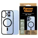 Carcasa PanzerGlass HardCase cu MagSafe compatibila cu iPhone 16, Negru / Transparent 3 - lerato.ro