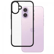 Carcasa PanzerGlass HardCase compatibila cu iPhone 16 Plus, Negru / Transparent