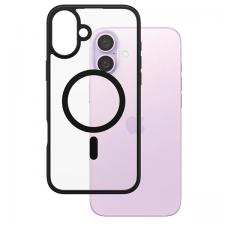 Carcasa PanzerGlass HardCase cu MagSafe compatibila cu iPhone 16 Plus, Negru / Transparent