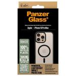 Carcasa PanzerGlass HardCase cu MagSafe compatibila cu iPhone 16 Pro Max, Negru / Transparent 5 - lerato.ro