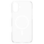 Carcasa CARE by PanzerGlass Flagship cu MagSafe Alb compatibila cu iPhone 16 Plus, Transparent 4 - lerato.ro