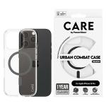 Carcasa CARE by PanzerGlass Flagship cu MagSafe Negru compatibila cu iPhone 16 Pro, Transparent 3 - lerato.ro
